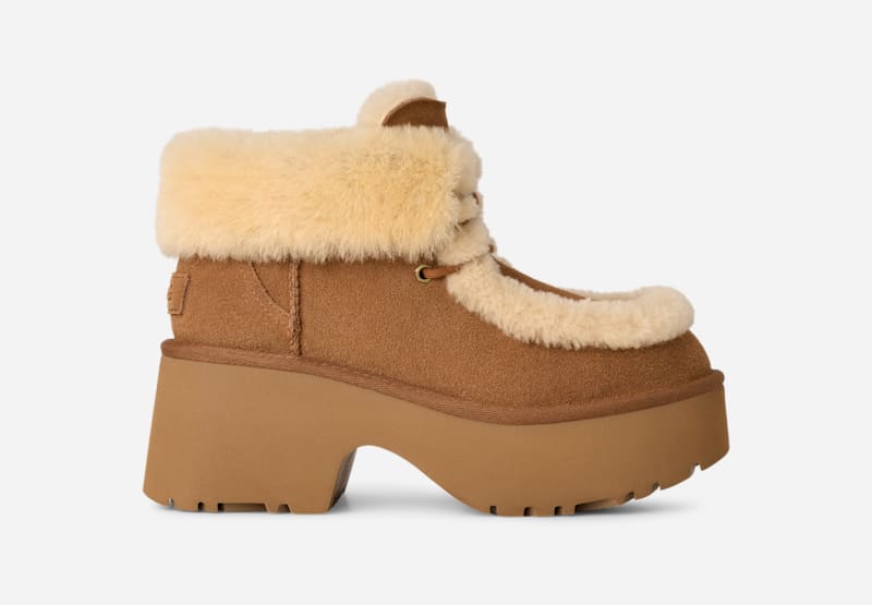 Tenisky a topánky UGG UGG Classic Esmee Suede Boots Hnedá | 1171532-CHE