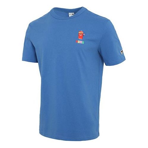 Tričko Puma Downtown Graphic T-Shirt Modrá | 531335-13