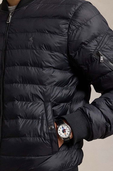 Bomber bunda Polo by Ralph Lauren Black Bomber Jacket Čierna | 710949961, 3