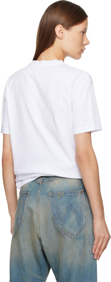 Tričko Vivienne Westwood Classic Make History! Baby Graphic T-shirt Biela | 3G010048-J001M-, 2