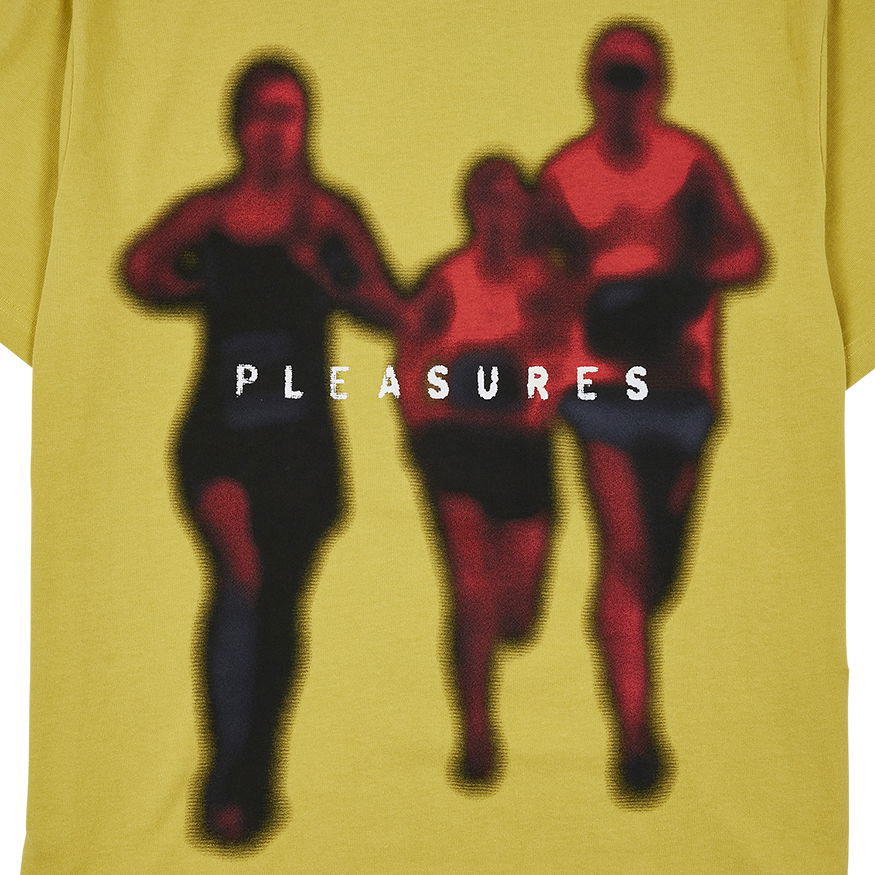 Tričko Pleasures Leader Heavyweight Tee Žltá | P22SU011, 1