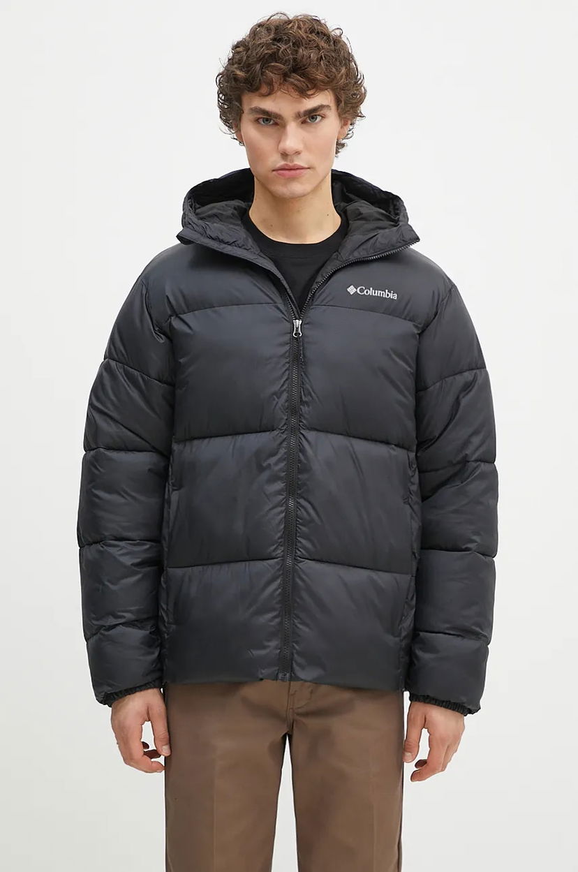 Prešívaná bunda Columbia Puffect Winter Puffer Jacket Čierna | 2086851