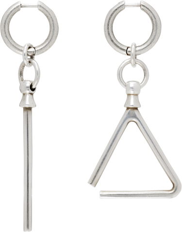 Náušnice Ann Demeulemeester Ann Demeulemeester Adelena Silver-Tone Metal Drop Earrings Metalická | B0013041-JW020-070, 0