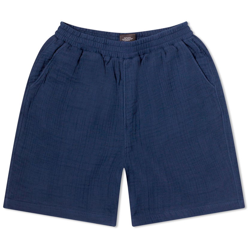 Šortky DAILY PAPER Enzi Seersucker Short Navy | 2411135