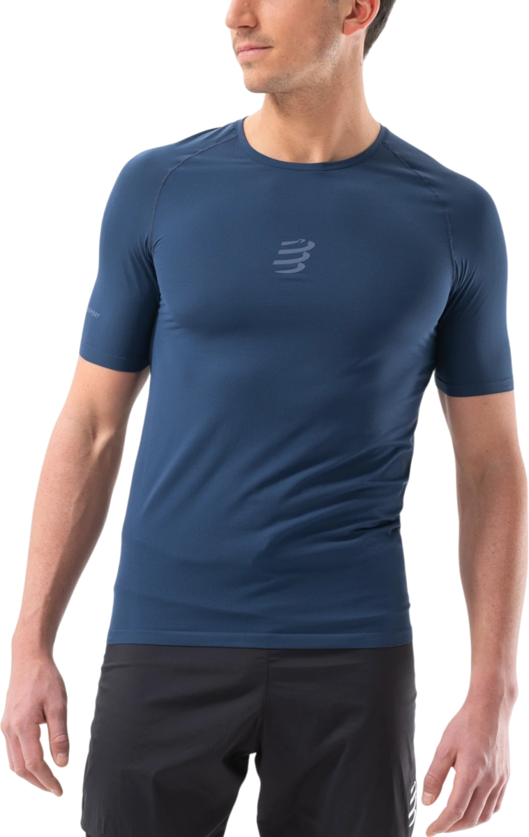 Tričko Compressport Trail Racing Short Sleeve T-Shirt Modrá | atsm3635-atsm3635124, 0