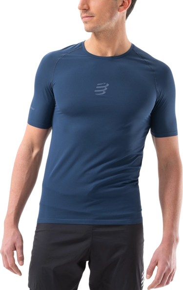 Tričko Compressport Trail Racing Short Sleeve T-Shirt Modrá | atsm3635-atsm3635124, 0