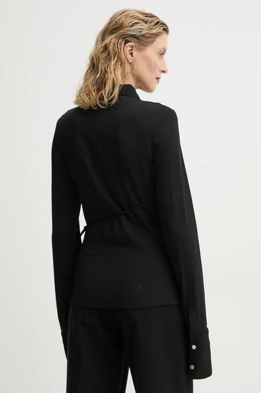 Košeľa HELIOT EMIL Heliot Emil Regular Fit Shirt with Classic Collar Čierna | AW24.W.05.056.BLK01, 2