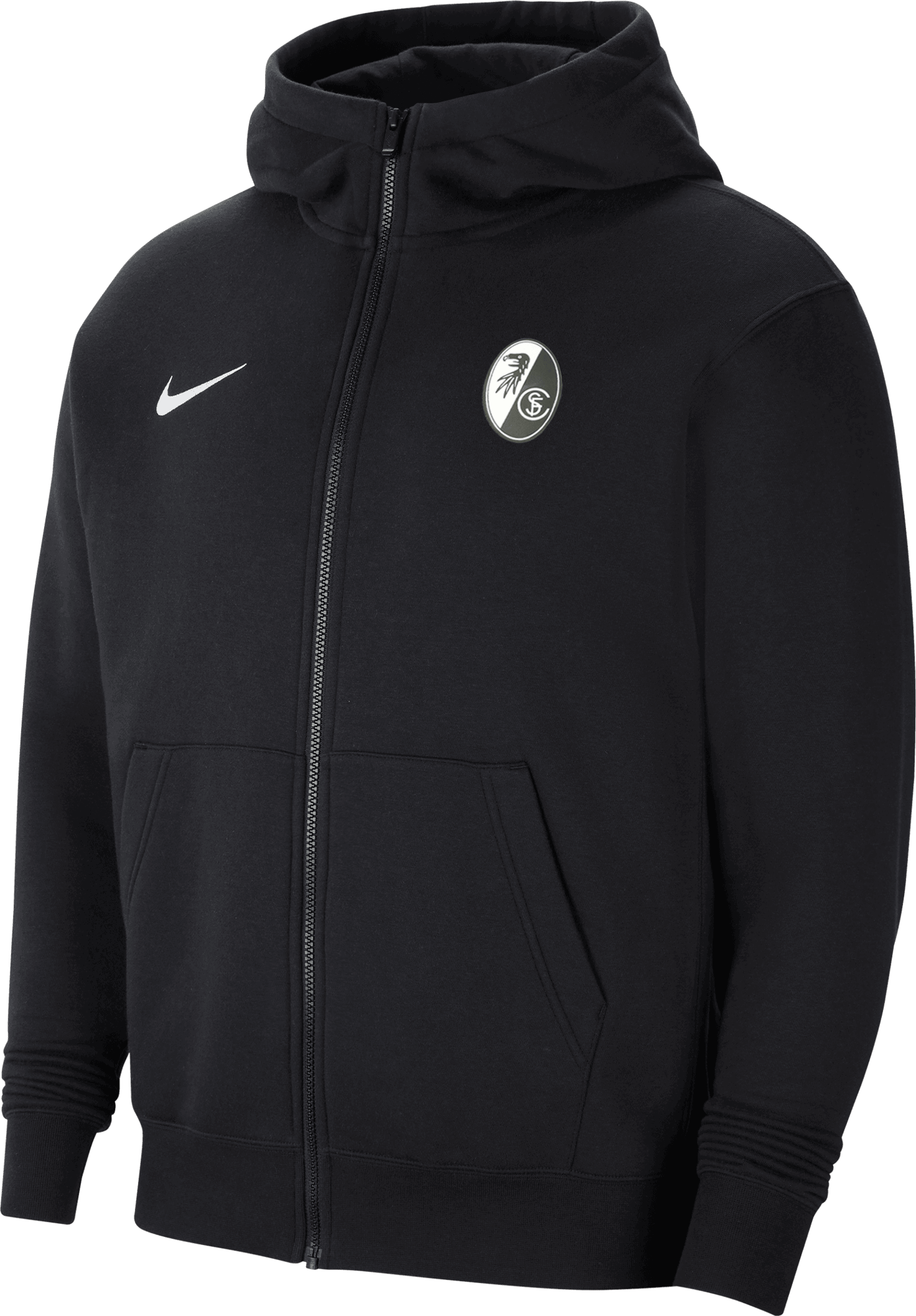 Mikina Nike SC Freiburg Full-Zip Hoodie Čierna | 6scfcw6891-010, 0