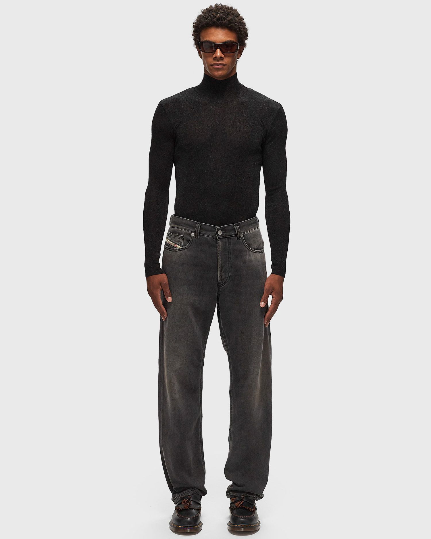 Sveter 032C EQUINOX TURTLENECK Čierna | F24-MRK-1551-090, 1