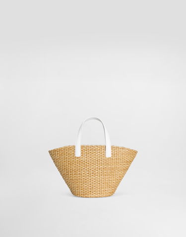 Kabelka Dolce & Gabbana Dolce & Gabbana Butterfly Straw Basket Béžová | EB0249AU373HC5KB, 2