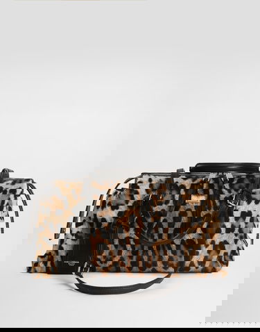 Taška cez rameno Dolce & Gabbana Dolce & Gabbana Vittoria Leo-Print Shoulder and Crossbody Bag Rôznofarebný | BB7844AX85389738_1, 0