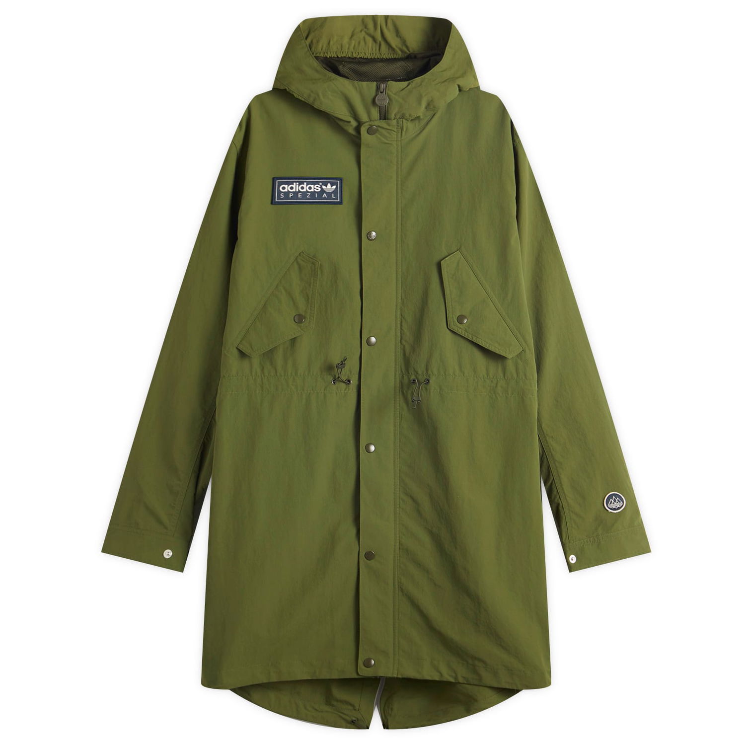 Pláštenka adidas Originals Halewood SPZL Parka Jacket Zelené | JN5429, 0