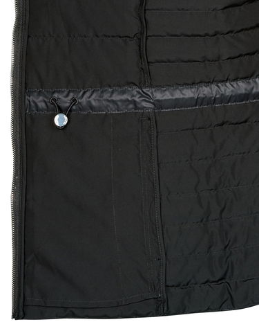 Prešívaná bunda Tommy Hilfiger KNIT MIX DOWN JACKET Čierna | WW0WW38924-BDS, 5
