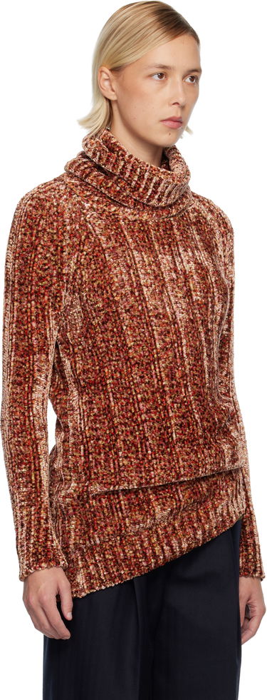 Sveter Dries Van Noten Dries Van Noten Textured Knit Long Viscose Turtleneck Rôznofarebný | 252-011242-2723, 1