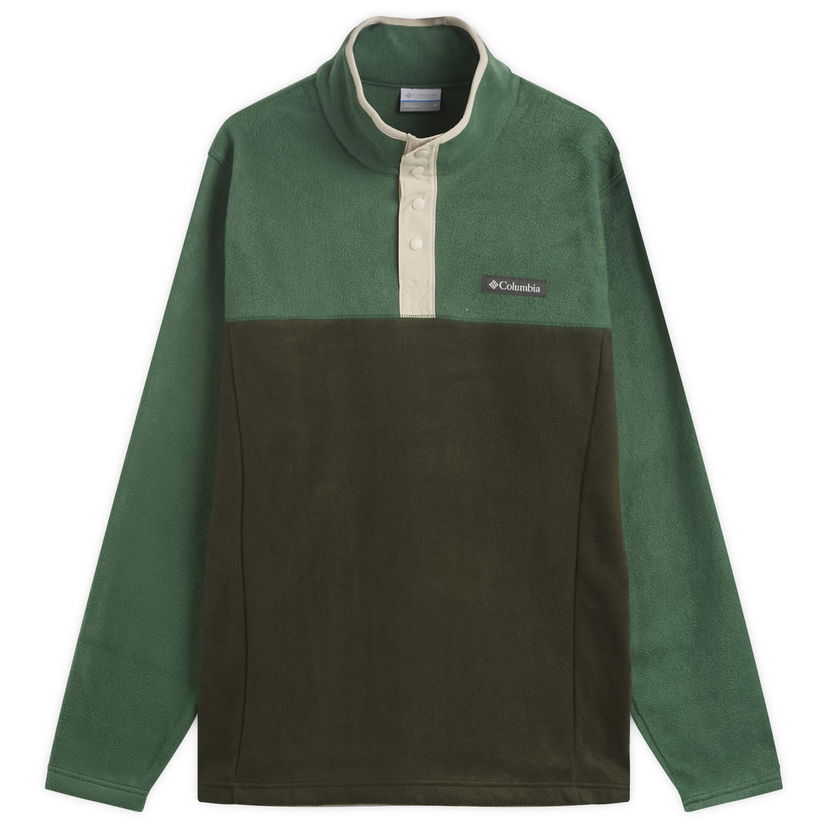 Mikina Columbia Steens Mountain Half Snap II Fleece Zelené | 2097721-367