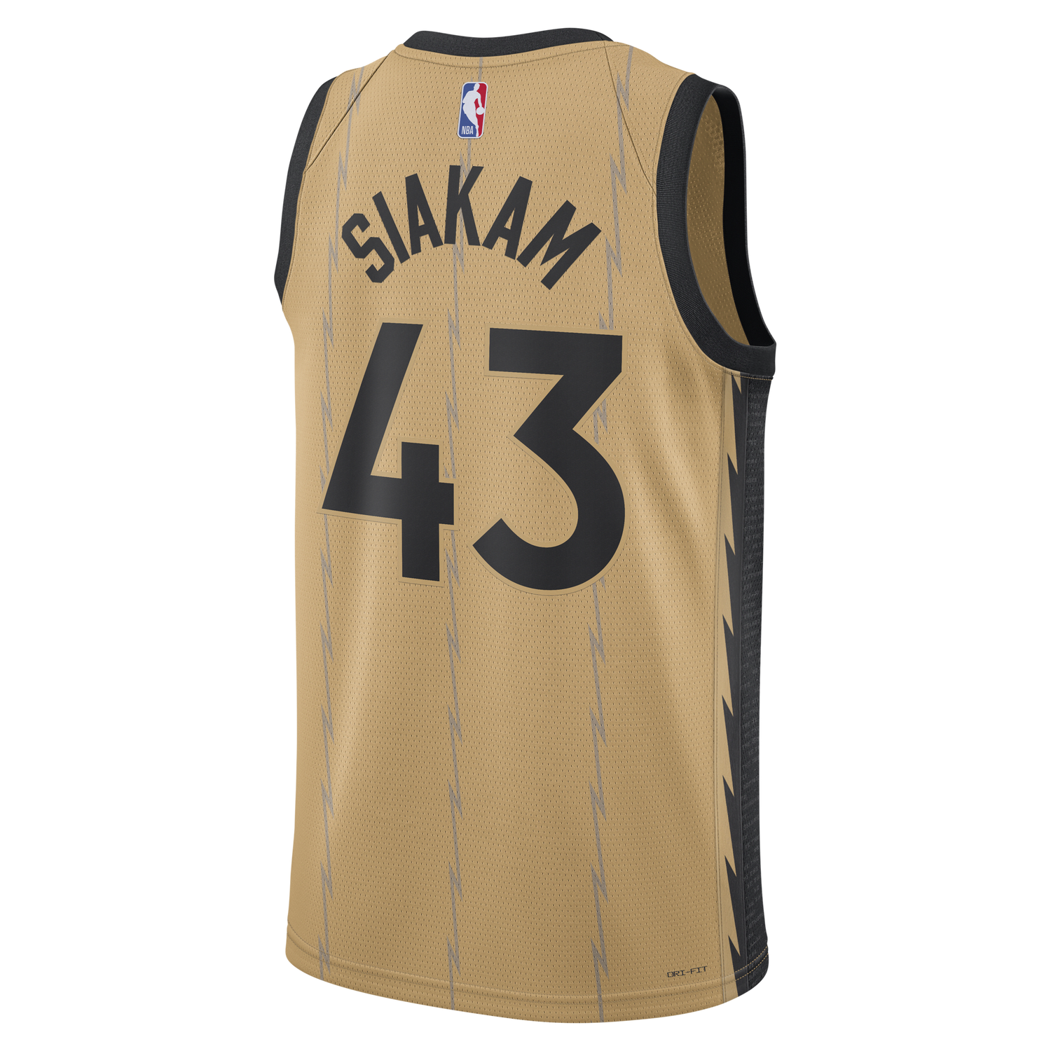 Dres Nike Dri-FIT NBA Swingman Jersey Pascal Siakam Toronto Raptors City Edition 2023/24 Béžová | DX8520-746, 1