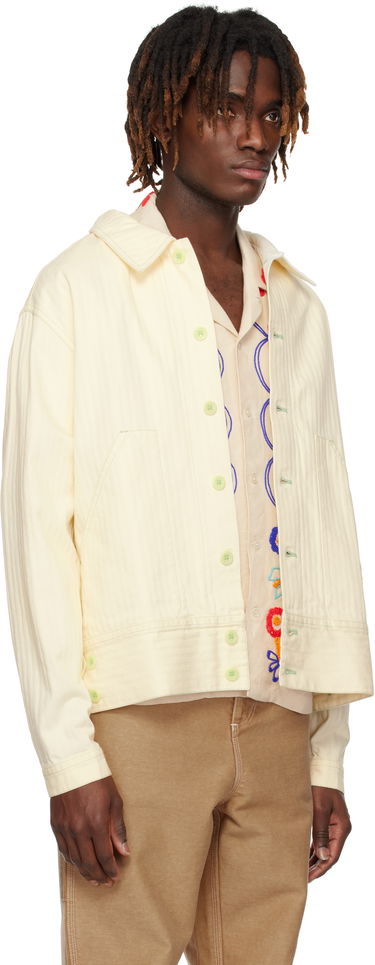 Bunda Bode Bode Greenskeeper Knolly Brook Jacket Žltá | MRS25JA006, 1