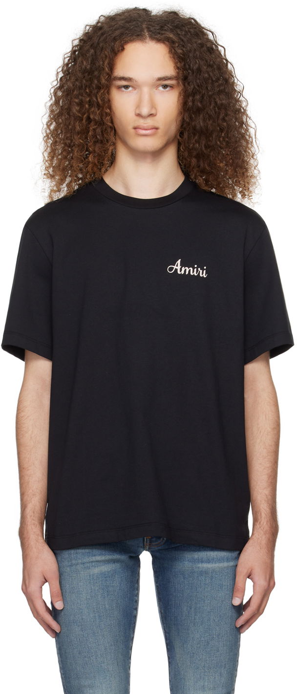 Tričko AMIRI Lanesplitters T-Shirt Čierna | PS24MJG003, 0