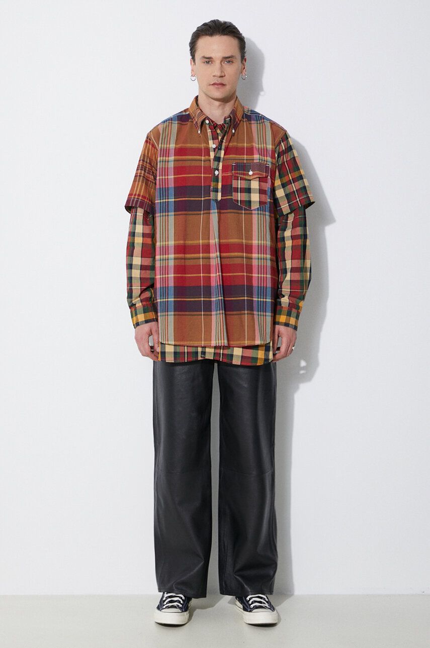 Košeľa Engineered Garments Engineered Garments Popover BD Relaxed Fit Button-Down Shirt Rôznofarebný | OR013.ES060, 1