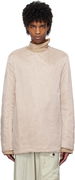 Dries Van Noten Organza Long Sleeve Top