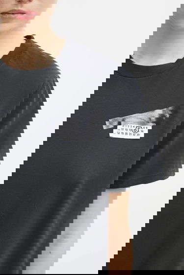 Tričko Maison Margiela MM6 Maison Margiela Number Patch T-Shirt Čierna | S62GD0210.M20115.900, 3