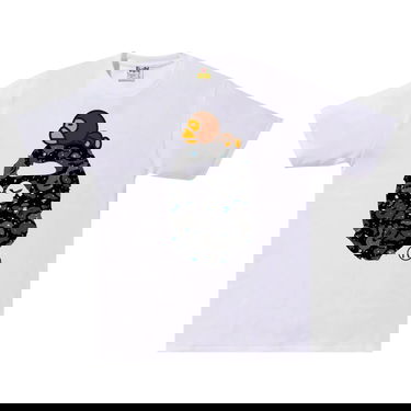 Tričko BAPE Space Camo Milo On Big Ape Tee Biela | 2F30 110 008 WHITE, 1