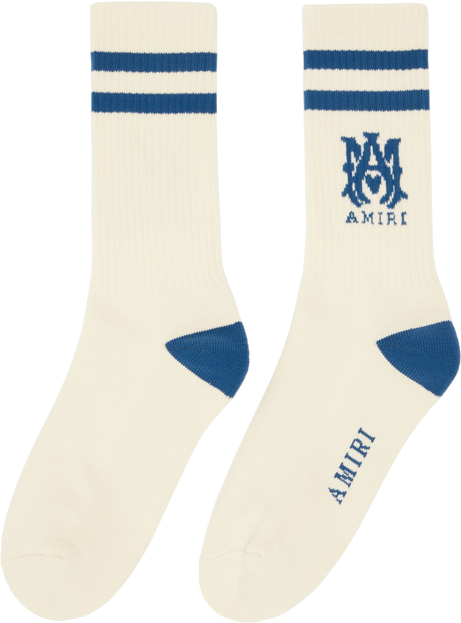 Ponožky AMIRI Amiri MA Core Logo Socks Biela | AMACSK1023, 1