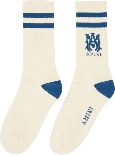 Ponožky AMIRI Amiri MA Core Logo Socks Biela | AMACSK1023, 1