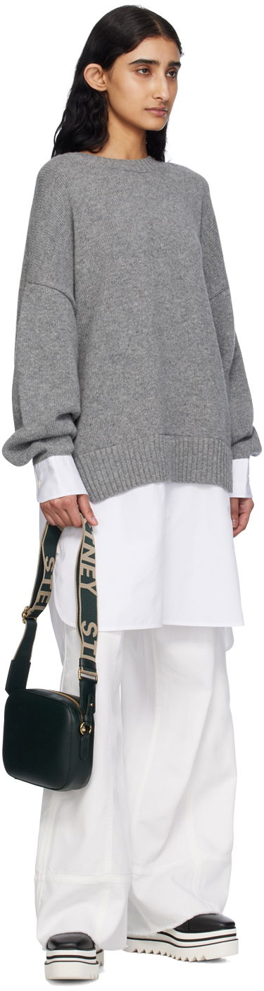 Taška cez rameno Stella McCartney Stella McCartney Logo Crossbody Bag Zelené | 700266W8542, 3