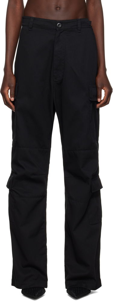 Cargo nohavice Balenciaga Balenciaga Regular Fit Cargo Pants Čierna | 814567 TRP09, 0