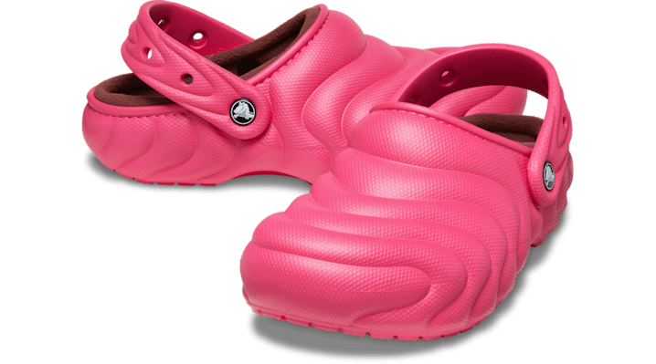 Tenisky a topánky Crocs Classic Lined Overpuff Clogs Ružová | 210059-6ZQ, 1