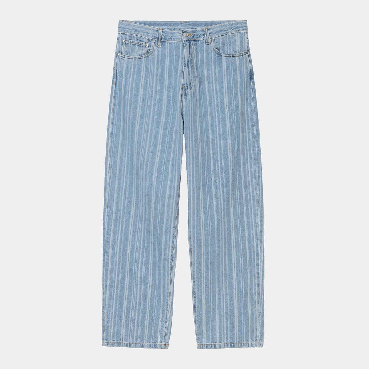 Džínsy Carhartt WIP Carhartt WIP Rylan Stripe Pants Modrá | I035562_9, 1