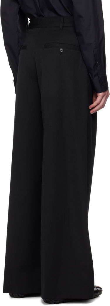 Nohavice Simone Rocha Simone Rocha Wide Leg Trousers Čierna | 4118 1217, 2