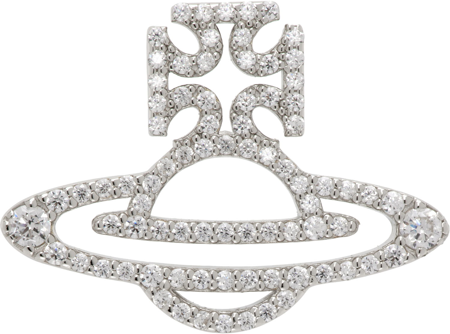 Náušnice Vivienne Westwood Single Stud Earring Metalická | 62010335-01P102-SM, 0