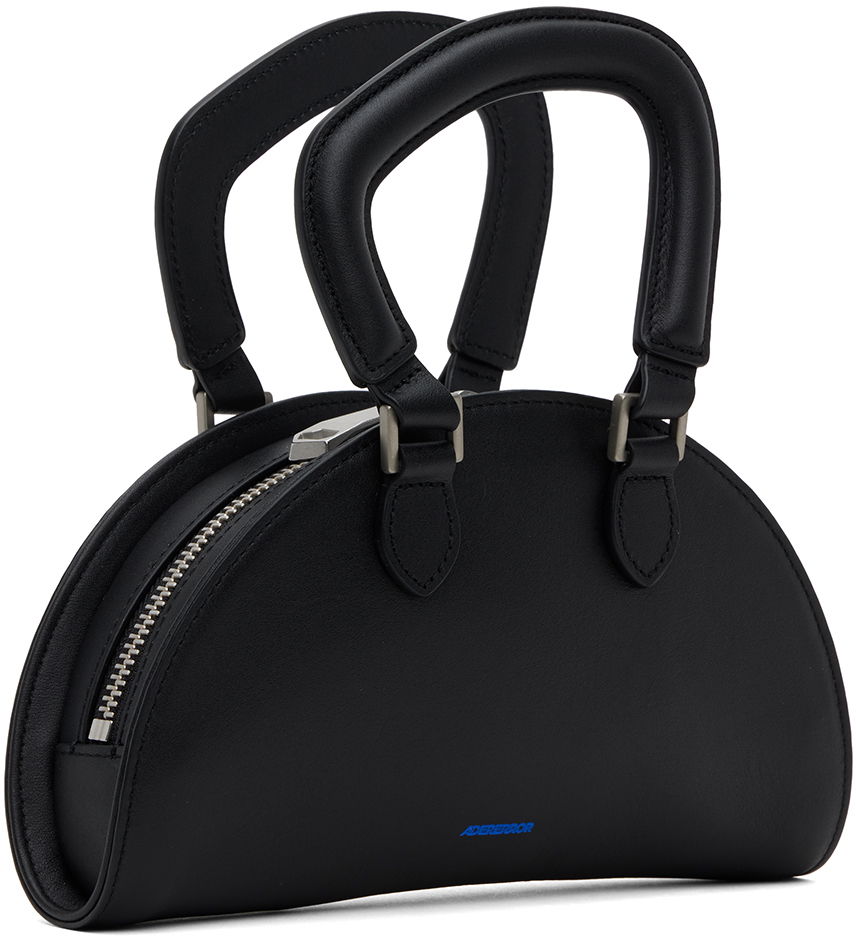 Black Leather Dein Pouch Bag