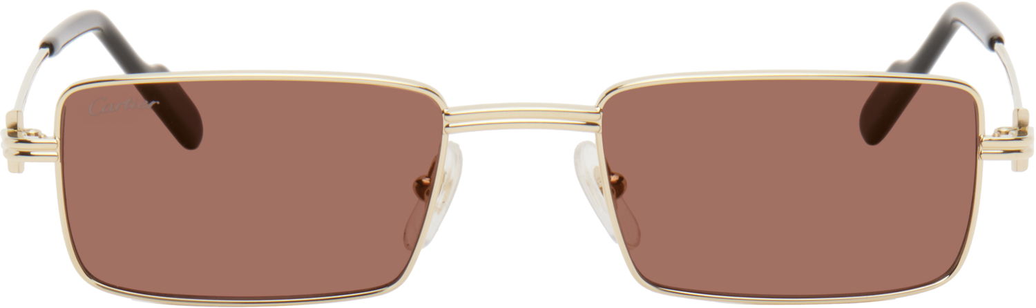 Slnečné okuliare Cartier 'Première de ' Sunglasses Metalická | CT0501S-002, 0