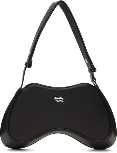 Taška cez rameno Diesel Play Shoulder Bag Čierna | X10201 PR227, 0