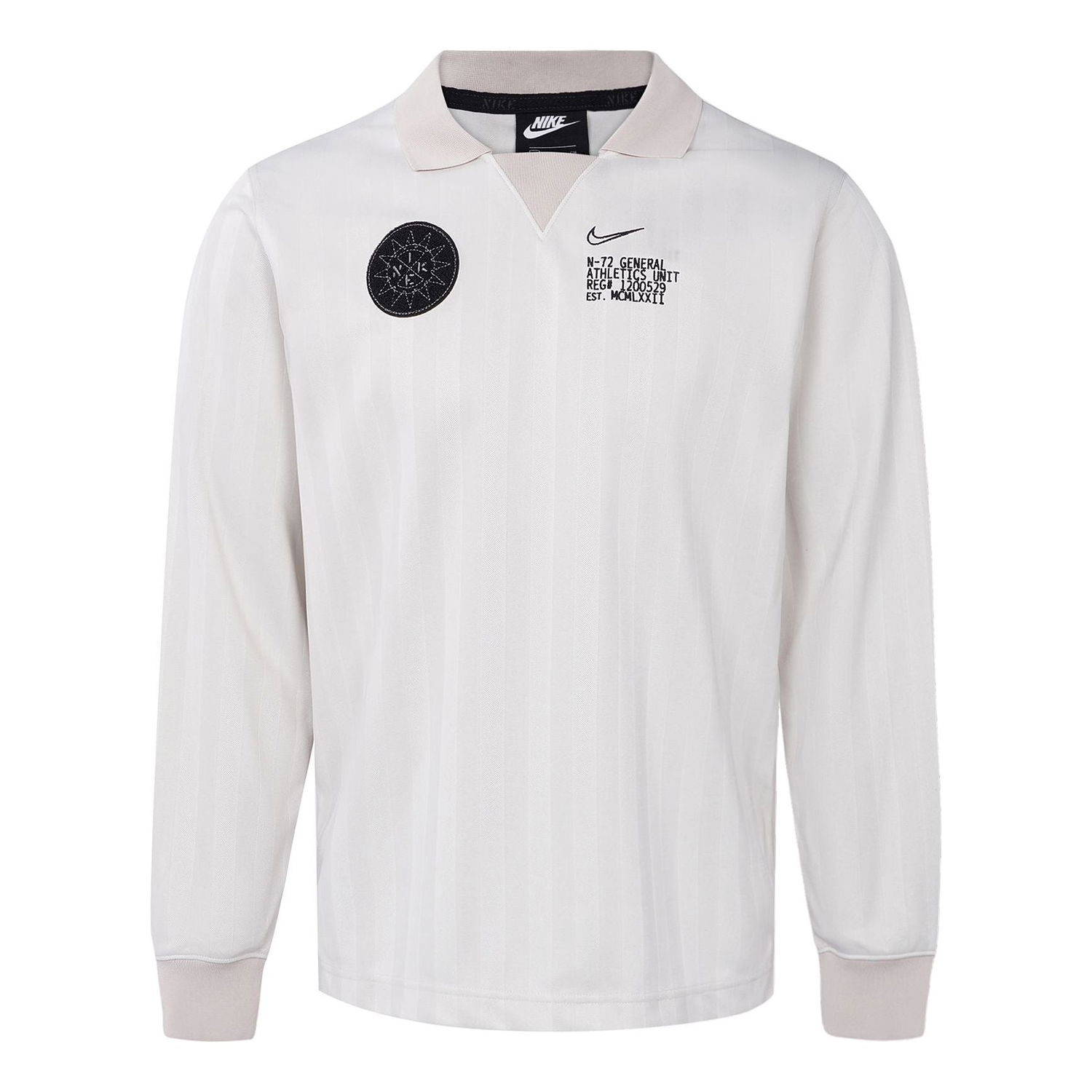 Polo tričko Nike Long Sleeves Collar T-Shirt Biela | CK1929-072, 0