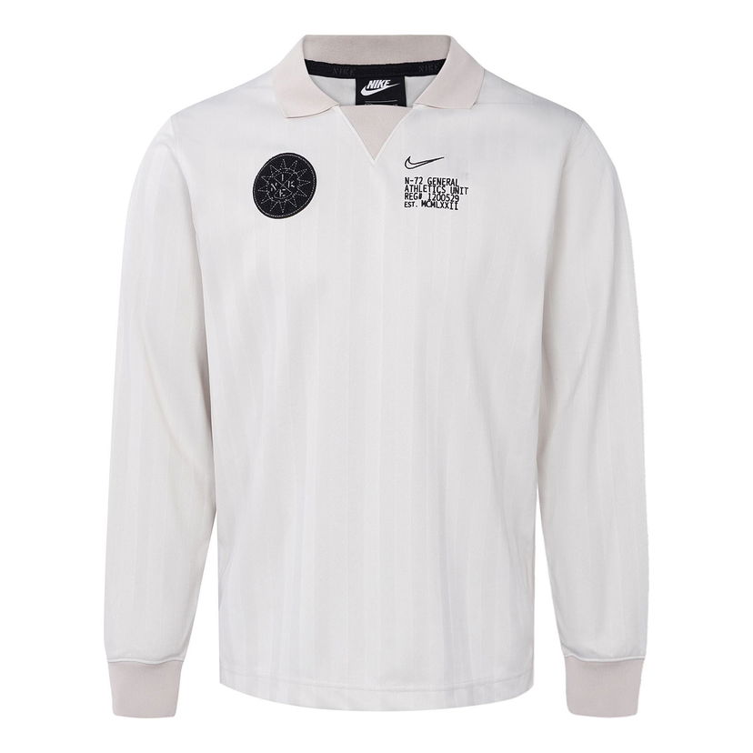 Polo tričko Nike Long Sleeves Collar T-Shirt Biela | CK1929-072