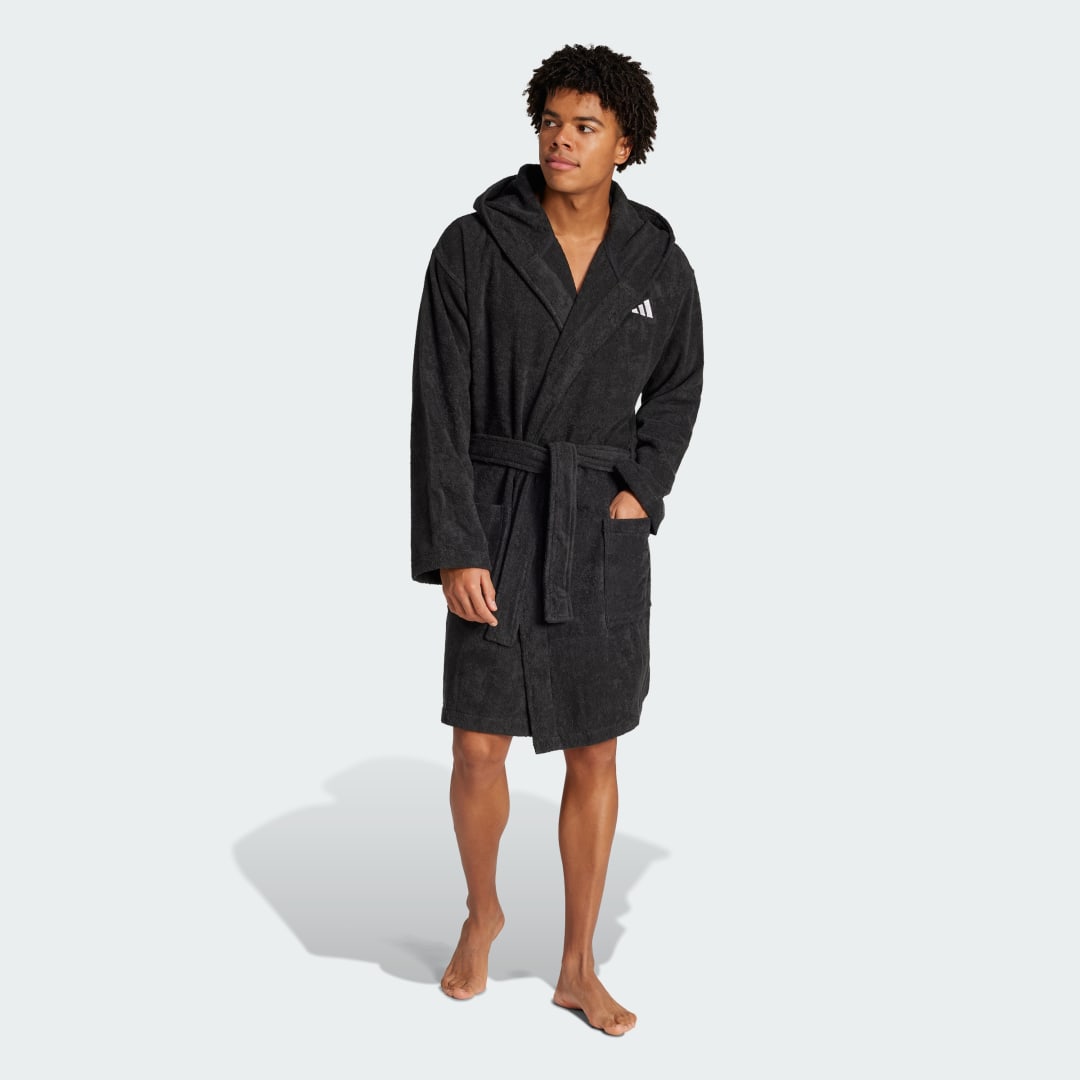 Cotton Hooded Bathrobe