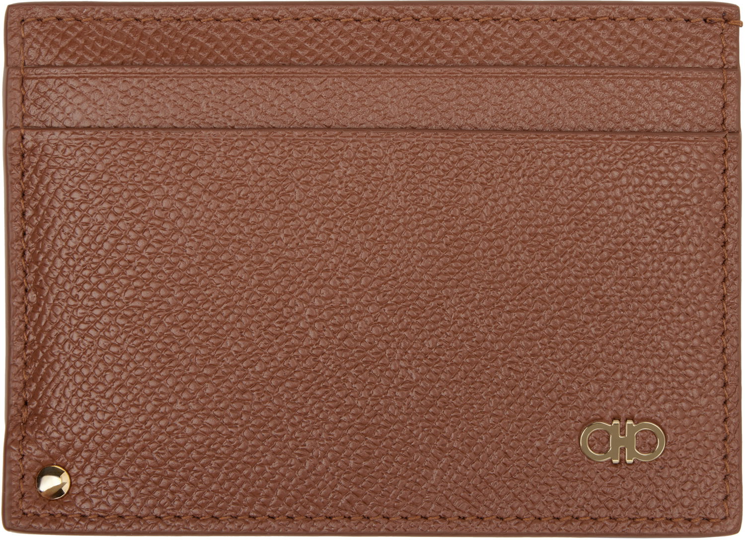 Peňaženka FERRAGAMO Card Holder Hnedá | 776818, 0