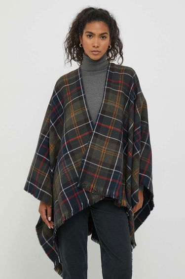 Šál Barbour Scarf Green Zelené | LSC0423, 0
