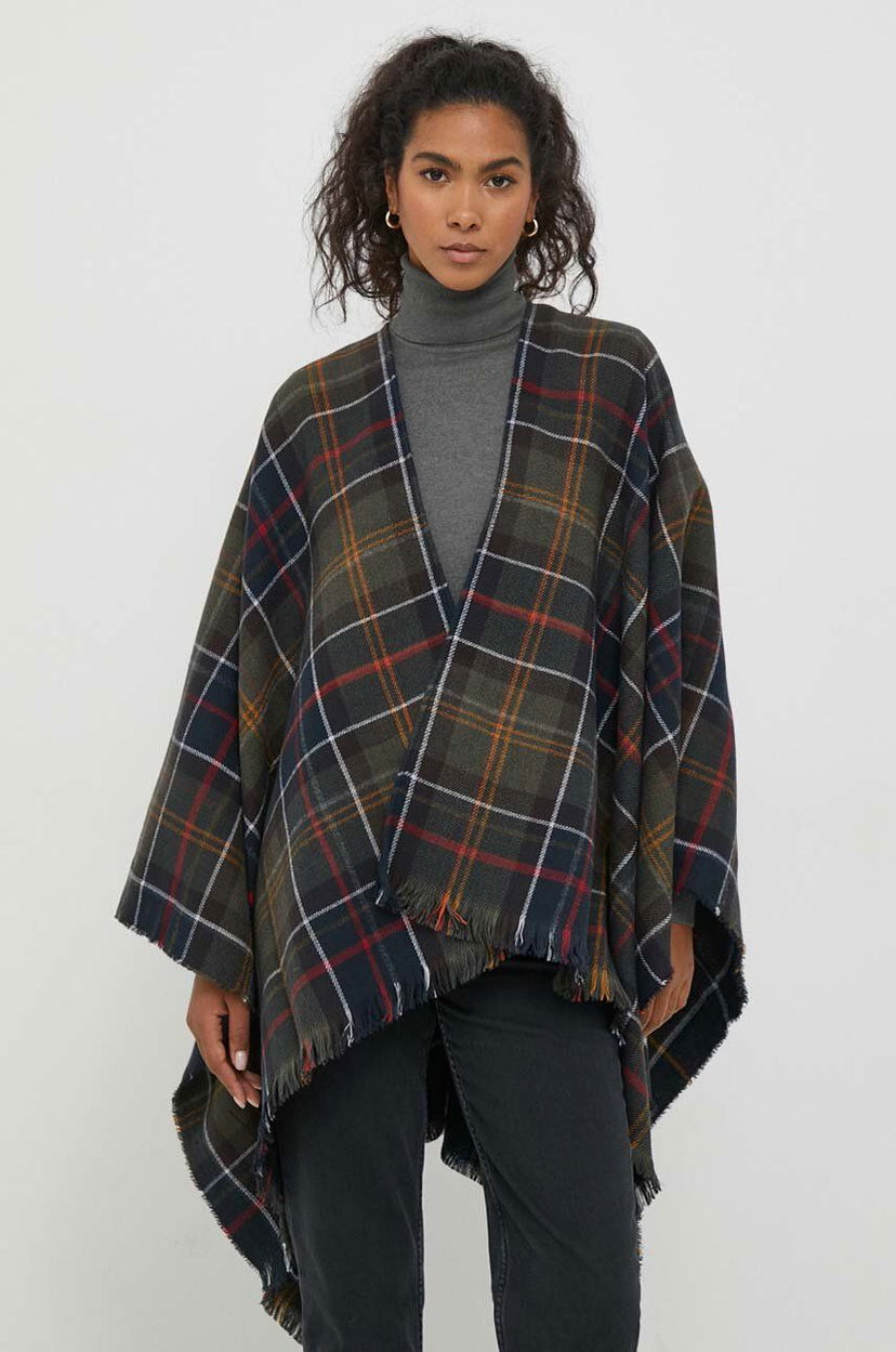 Šál Barbour Scarf Green Zelené | LSC0423
