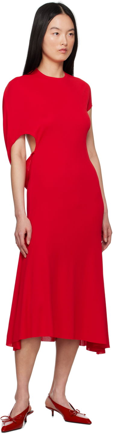 Šaty Jacquemus Jacquemus La Croisière 'The Salerno' Midi Dress Červená | 24H243DR193-1026, 3