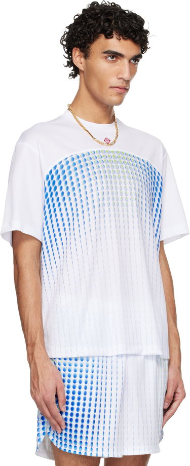 Tričko Casablanca Casablanca Tennis Tech Short Sleeve T-shirt Rôznofarebný | M-SP26-JTP-449-01, 1