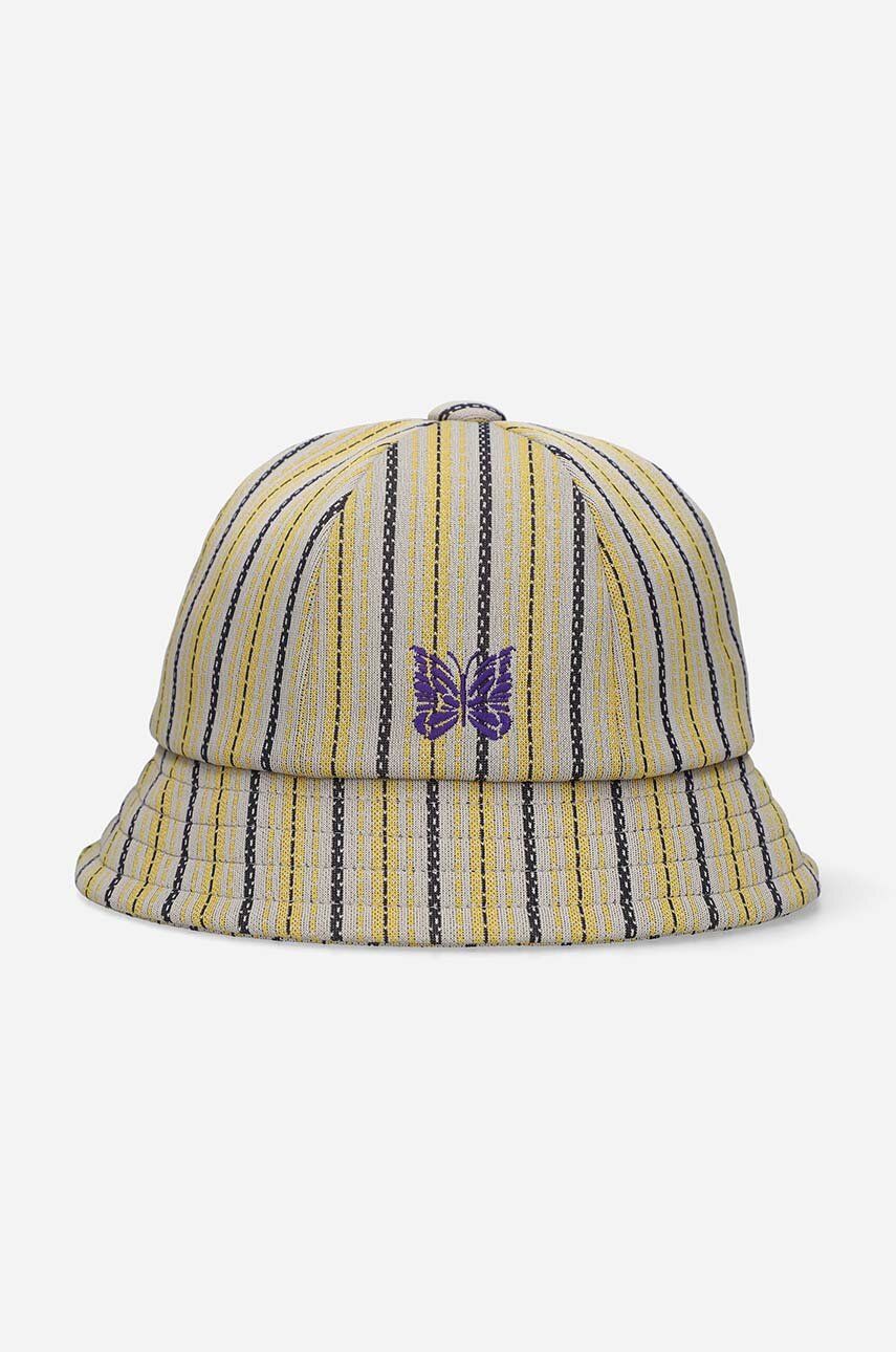 Klobúk Needles Striped Bucket Hat Béžová | MR070.STRIPE, 1