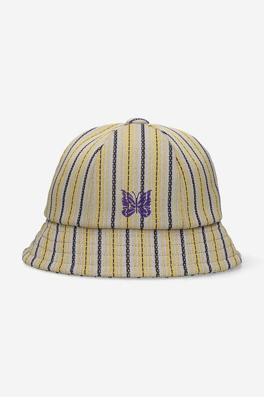 Klobúk Needles Striped Bucket Hat Béžová | MR070.STRIPE, 1