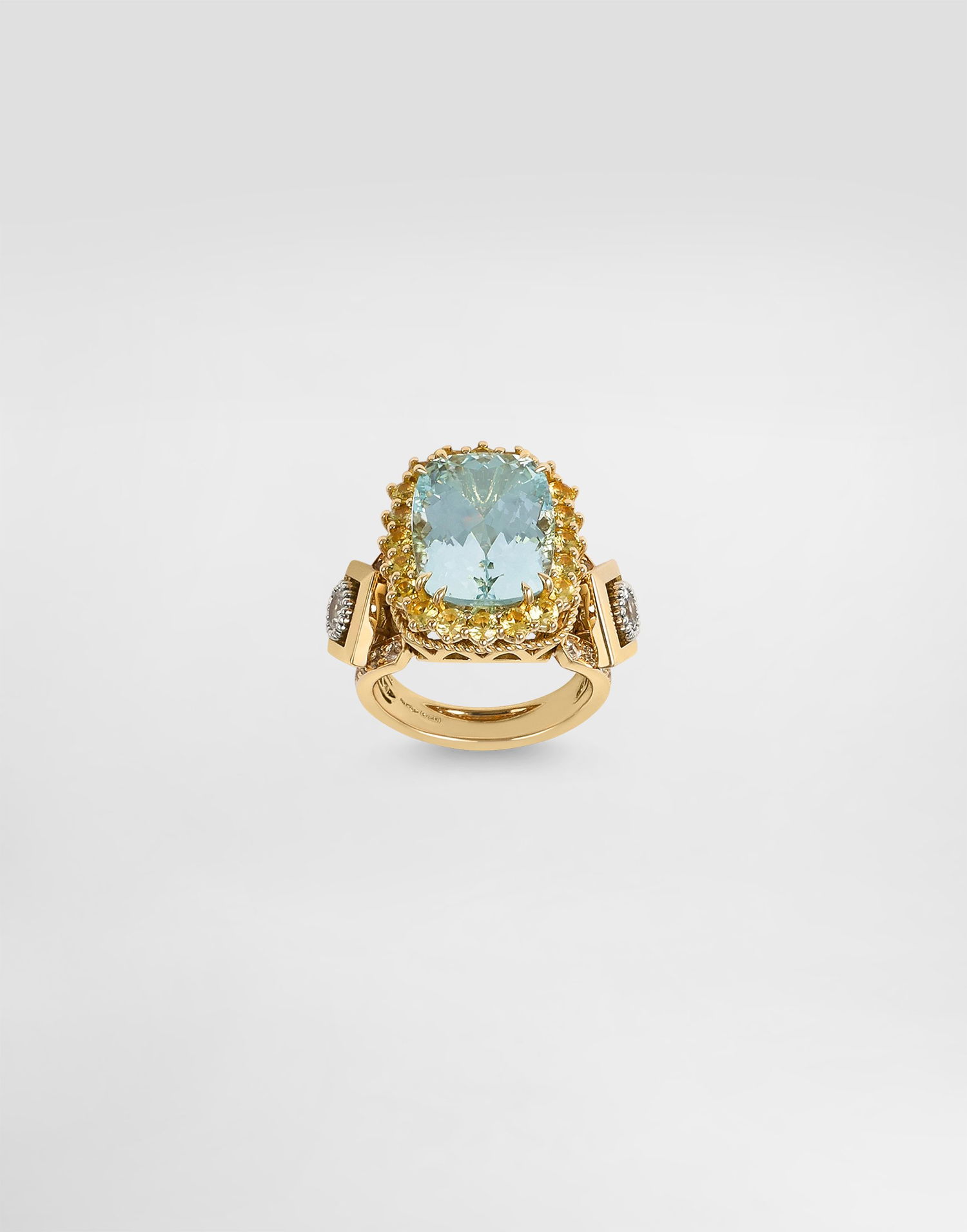 Prsteň Dolce & Gabbana Dolce & Gabbana Aquamarine Ring Tyrkysová | WRSA7GWAQM187583, 0