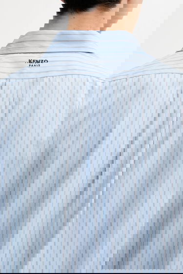 Košeľa KENZO Kenzo Relaxed Fit Striped Shirt Modrá | FF65CH4109LD, 5