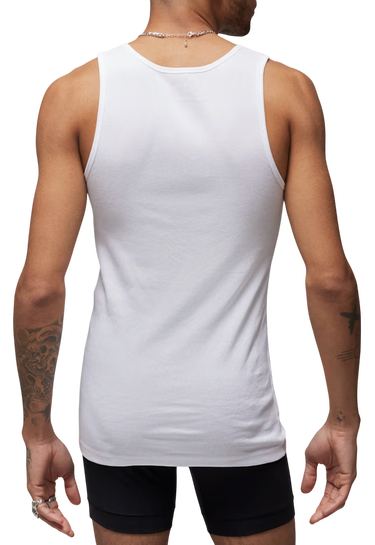 Tielko Jordan Jordan Flight Base Tank Top 2-Pack Biela | JM0626-001, 3
